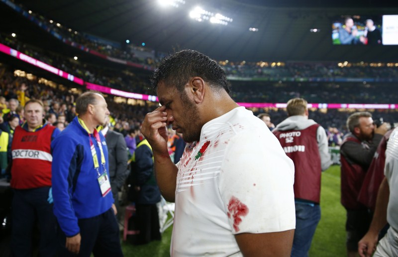 Hosts England was eliminated from the Rugby World Cup at the pool stage for the first time after a humiliating 33-13 defeat against Australia that sends the Wallabies and Wales through to the quarterfinals. Rugby World Cup 2015,Rugby World Cup,England out of Rugby World Cup 2015,England out of Rugby World Cup,England vs Australia,Wallabies and Wales,quarterfinals,Rugby World Cup quarterfinals,World Cup quarterfinals,Rugby World Cup quarterfinals 2015