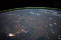 Worldâ€™s premier space agency NASA on Monday (5 October) released a breathtaking image which showed us how the international border between India and Pakistan would look like at night from space.