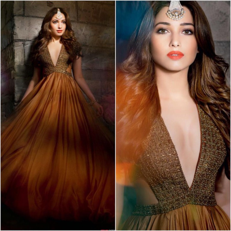 Cute Tamannah looks gorgeous in Manish Malhotra's designs with wavy hair and glossy red lips. Tamannaah,Tamannaah Bhatia,Tamannaah Bhatia on Hello Magazine Oct 2015,Tamannaah Bhatia on Hello Magazine,Hello Magazine Oct 2015,Hello Magazine