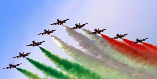 Former Indian cricket player Sachin Tendulkar attends celebrations of 83rd Indian Air Force anniversary in Delhi on 8 October. 83rd Indian Air Force,Sachin Tendulkar,IAFDay,Indian Air Force day,happy Indian Air Force,Indian Air Force day celebration,Indian Air Force day celebration pics,Indian Air Force day celebration images,sachin