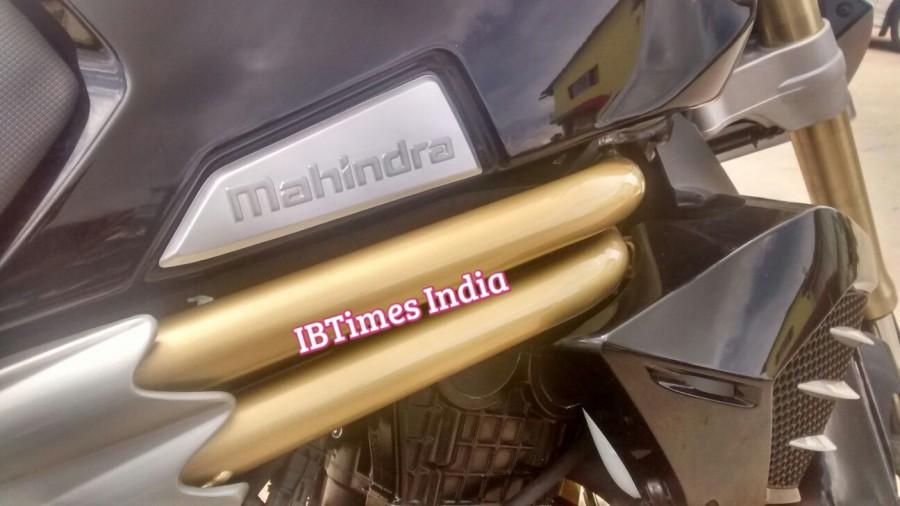 Mahindra Mojo will come with LED daytime-running lights, new fuel tank, Pirelli Sport Demon tyres mounted on Y-spoke black alloy wheels and LED tail light. Mahindra Mojo,Mahindra Mojo photos,Mahindra Mojo features,mahindra mojo specifications,Mahindra Mojo booking,mahindra mojo bikes,mahindra mojo 300 price,Mahindra Mojo colours,Mahindra Mojo top speed
