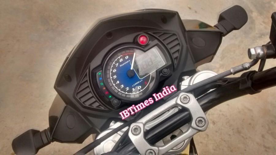Mahindra Mojo will come with LED daytime-running lights, new fuel tank, Pirelli Sport Demon tyres mounted on Y-spoke black alloy wheels and LED tail light. Mahindra Mojo,Mahindra Mojo photos,Mahindra Mojo features,mahindra mojo specifications,Mahindra Mojo booking,mahindra mojo bikes,mahindra mojo 300 price,Mahindra Mojo colours,Mahindra Mojo top speed