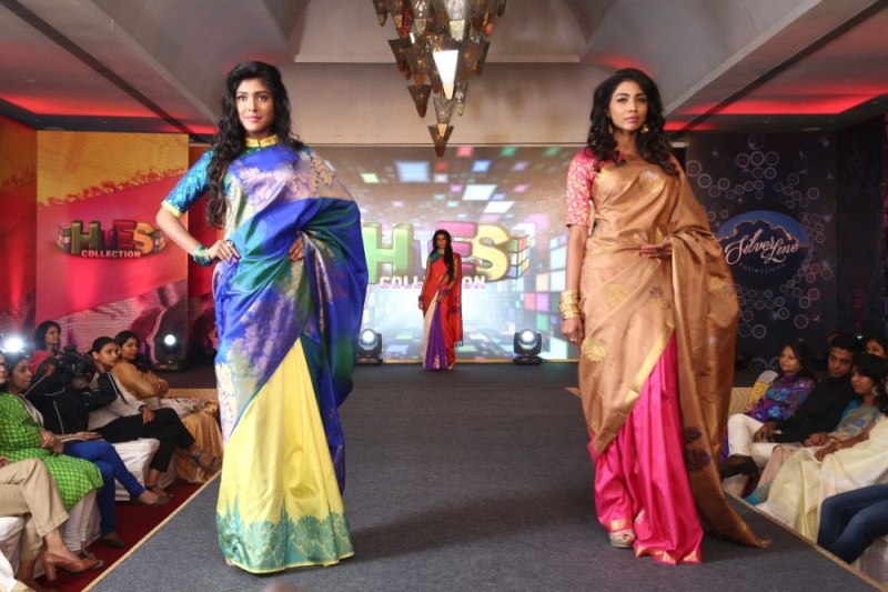Sri Palam Silks Sarees unveiled their latest concept collections for the upcoming festive season. Mrs. Jeyasree Ravi, owner of Palam Silks, Actress Surya Ganapathy, Actress Poorthi Pravin, Sunil Menon graced the event. Palam Silks Festive Collections 2015 Fashion Show,Palam Silks Festive Collections 2015,Palam Silks Festive,Fashion Show,Fashion Show event,Surya Ganapathy,Poorthi Pravin,Sunil Menon