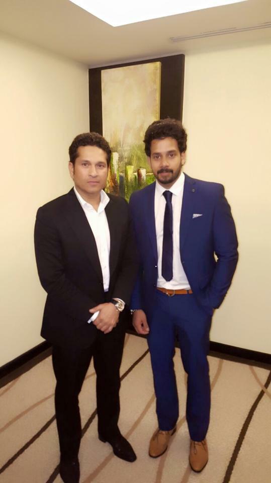 Former Indian cricket player Sachin Tendulkar, actor Arun Vijay, Bharath and director Venkat Prabhu launched the Celebrity Badminton League (CBL) in Dubai on 9 October. Sachin Tendulkar,sachin,Arun Vijay,Bharath,Venkat Prabhu,Celebrity Badminton League,Celebrity Badminton League 2015,CBL,CBL 2015,badminton