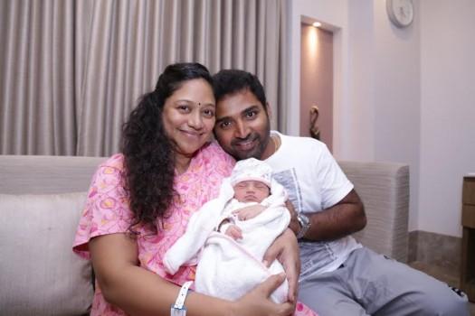 Shobi and Lalitha Gopi Blessed with Baby Girl on 9 October.