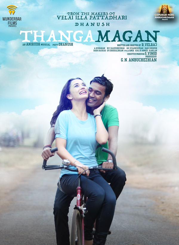 'Thangamagan' Poster: Dhanush, Samantha, Amy Jackson - Photos,Images