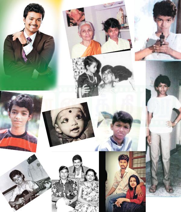 actor vijay childhood photos