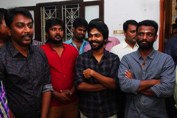 Music Director turned Hero GV Prakash, who is riding high with back to back hits with 'Darling' and 'Trisha Illana Nayantara' film is getting ready to shoot his upcoming film 'Bruce Lee'. The movie launch held on 12 October in Chennai. GV Prakash 'Bruce Lee' Movie Launch,Bruce Lee Movie Launch,gv prakash,gv prakash kumar,Bruce Lee Movie pooja,Bruce Lee Movie Launch pics,Bruce Lee Movie Launch images,Bruce Lee Movie Launch photos,Bruce Lee Movie Launch pictures