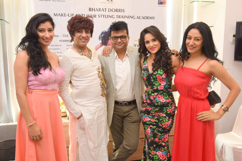 The Fashion Show & Convocation Ceremony 2015 hosted by Bharat & Dorris was judged by renowned names from the glitterati :- Rohit Verma, Aneel Murarka, Niharica Raizada, Shweta Khanduri, Ajaz Khan, Anjali Pandey, Amy Billimoria & Shruti Tejwani graced the event. Bharat and Dorris Hair and Makeup Event,Bharat Hair and Makeup Event,Dorris Hair and Makeup Event,Fashion Show & Convocation Ceremony 2015,Fashion Show,Convocation Ceremony 2015,Rohit Verma,Aneel Murarka,Niharica Raizada,Shweta Khanduri,Ajaz Khan,Anja