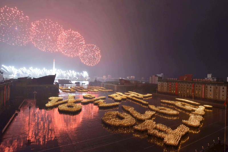 Isolated North Korea marked the 70th anniversary of its ruling Workers' Party on Saturday with a massive military parade overseen by leader Kim Jong Un. North Korea celebrates 70 years of ruling Workers Party,70 years of ruling Workers Party,Workers Party,North Korea celebrates Workers Party,North Korea