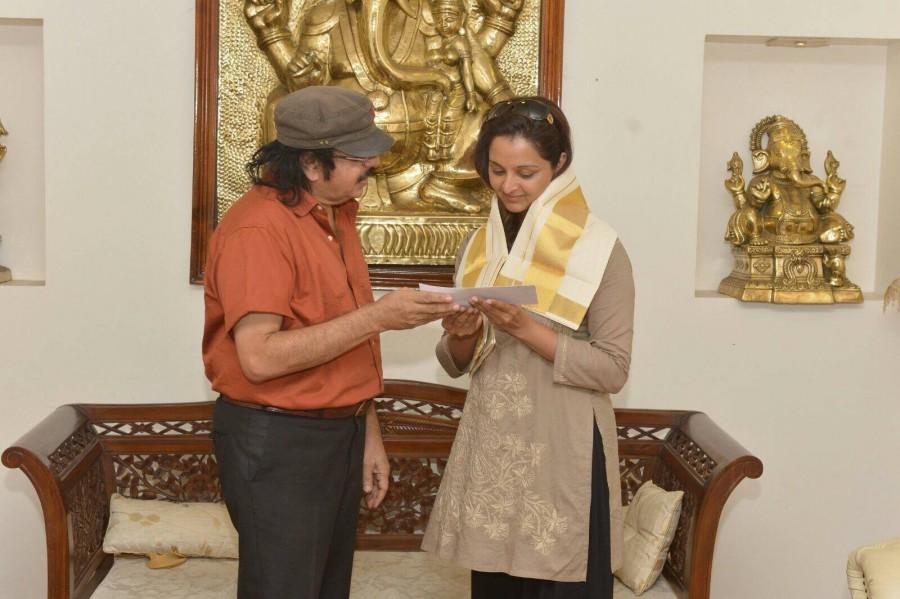 Malayalam actress Manju Warrier was presented with a citation from Kerala Sangeetha Nataka Akademi for her contribution to dance. Manju Warrier,Manju Warrier awards,Sangeeta Nataka Akademi,Sangeeta Nataka Akademi awards