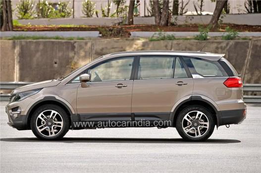 Tata Hexa is currently in its testing phase in the country.
