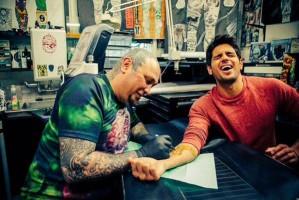 Sidharth Malhotra,actor Sidharth Malhotra,Sidharth Malhotra in New Zealand,Sidharth Malhotra Gets Inked,Sidharth Malhotra tatoo,Sidharth Malhotra's adventurous trip in New Zealand,Sidharth Malhotra's adventurous trip