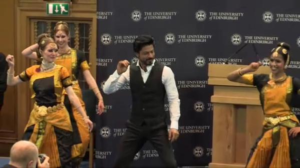 Bollywood Superstar Shah Rukh Khan receives doctorate from the University of Edinburgh. Shah Rukh Khan,Shahrukh Khan,SRK,Shah Rukh Khan receives doctorate,University of Edinburgh,second doctorate for SRk