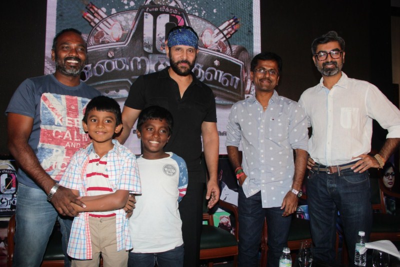 Tamil Movie 10 Endrathukulla Press Meet held at Chennai. Actor Vikram, Director Vijay Milton, Productions Producer AR Murugadoss, Fox Star Studios CEO Vijay Singh graced the event. 10 Enradhukulla,10 Enradhukulla Movie Press Meet,10 Enradhukulla Press Meet,Vikram,AR Murugadoss,Vijay Milton,Vijay Singh,10 Enradhukulla Press Meet pics,10 Enradhukulla Press Meet images,10 Enradhukulla Press Meet photos,10 Enradhukulla Press Meet pictur