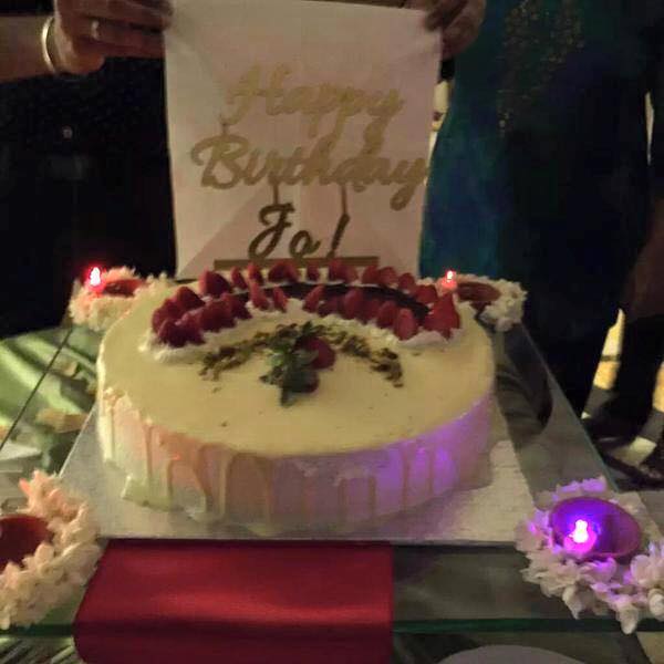 Tamil actress Jyothika celebrated her 37th birthday on Sunday, 18 October. Jyothika,jyothika birthday,jyothika birthday celebration photos,nagma,nagma at jyothika's bday bash,suriya