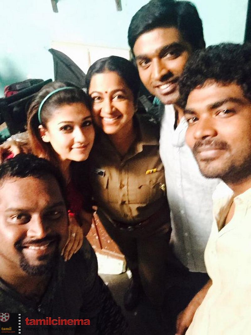 Naanum Rowdy Dhaan is an upcoming Tamil romance action film written and directed by Vignesh Shivan, in his second venture after Podaa Podi (2012). The film features Vijay Sethupathi and Nayantara in the lead roles. Naanum Rowdy Thaan,Vijay Sethupathy,Nayanthara,Vignesh Shivan,Radhika Sarathkumar,Radhkrishnan Parthiban,Anirudh