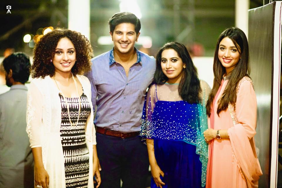 Dulquer Salmaan attended Anna Katharina Valayil Chandy's 'Honey Bee' music launch. Dulquer Salmaan,Dulquer Salmaan new photos,who is Anna Katharina,Anna Katharina,Honey Bee Music Launch,Honey Bee music,anna's Honey Bee music