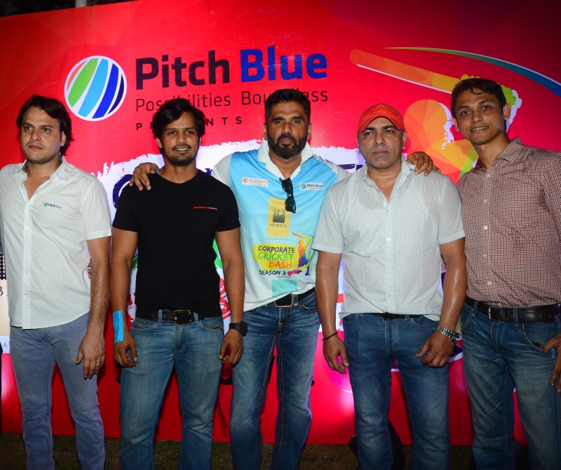 After the grand success of Sunil Shetty,actor Sunil Shetty,Pitch Blue's Corporate Cricket Bash,Pitch Blue's Corporate Cricket Bash pics,Pitch Blue's Corporate Cricket Bash images,Pitch Blue's Corporate Cricket Bash photos