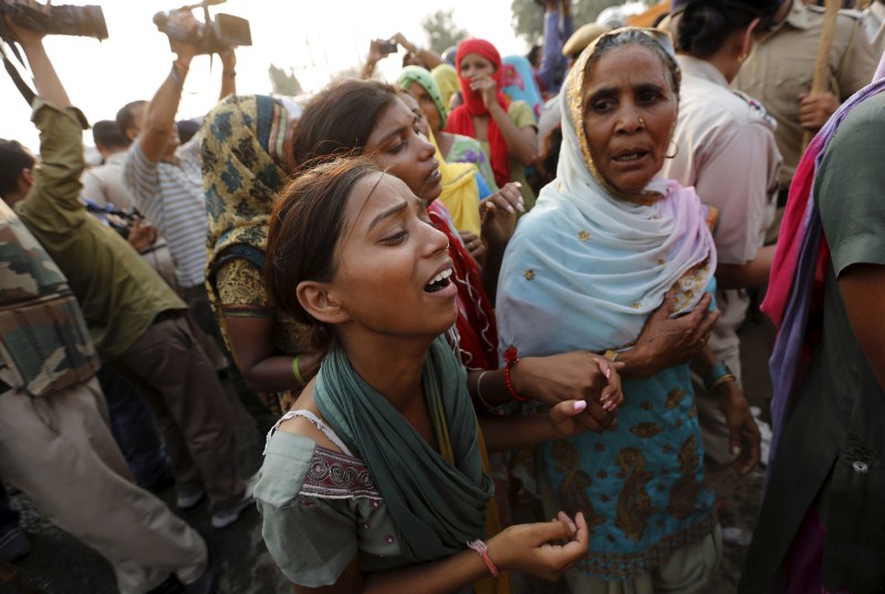 Police in India have arrested four men over allegations they burnt alive two low-caste children, feeding concerns of rising intolerance. Children burned alive,low caste children,low caste children burned alive,India