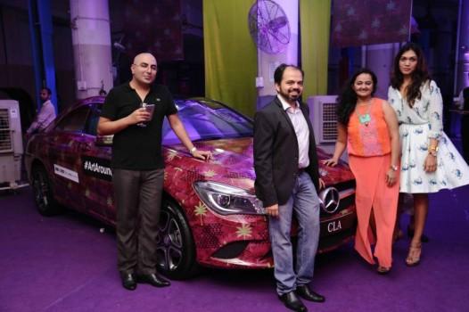 Amar & Charishma Sheth, Shaman Wheels, one of the countryâ€™s leading dealerships for Mercedes-Benz cars hosted an Evening in collaboration with Krsna Mehta and Indira Bodani, Gateway School Mumbai at its state of the art Mercedes-Benz service station at Churchgate on Saturday 17th October 2015.