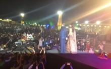 Salman Khan visited Ahmedabad to kick start the promotions of his upcoming movie Prem Ratan Dhan Payo.