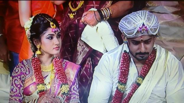 Prince Dynamic Prajwal Devaraj has tied the knot with longtime girlfriend Ragini Chandran at Palace Grounds on 25 October.