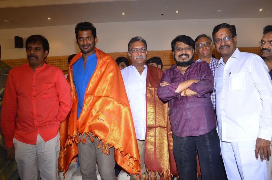 Nadigar Sangam Elections 2015 winning Team Pandavar Ani Thanks Meet,Nadigar Sangam Elections,Nadigar Sangam Elections 2015,Nassar,Vishal,Karthi,Mohan,KS Ravikumar
