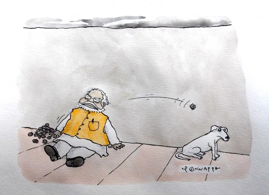 IBTimes Cartoon Narendra Modi,BJP,dalit,children killed,VK Singh dogs remark