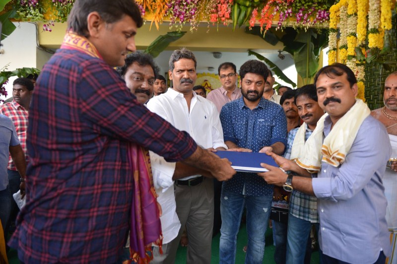 Young Tiger NTR and Director Koratala Siva Project Launched at Mythri Movies office in Hyderabad. Nandamuri Kalyan Ram, BVSN Prasad, Shyam Prasad Reddy, VV Vinayak and others attended the event. Jr NTR,Jr NTR 26th movie launch,Siva,Mythri Movies Launched NTR 26,NTR 26,Jr NTR 26th Movie,Nandamuri Kalyan Ram,BVSN Prasad,Shyam Prasad Reddy,VV Vinayak,Jr NTR 26th movie launch pics,Jr NTR 26th movie launch images,Jr NTR 26th movie launch photos,Jr NT