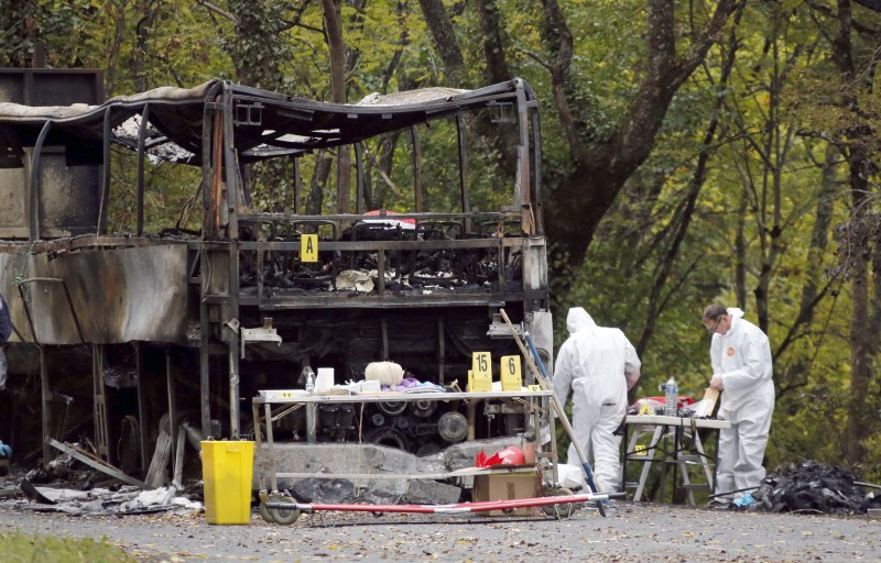 At least 43 people on a bus carrying elderly day-trippers were killed in France's worst road crash in more than 30 years. Deadly bus crash in France,Deadly bus crash,bus crash in France,bus crash,worst road crash