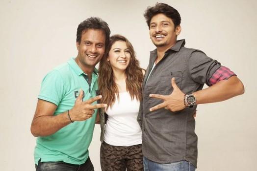 Jiiva and Hansika Motwani's recent photoshoot by Karthik Srinivasan