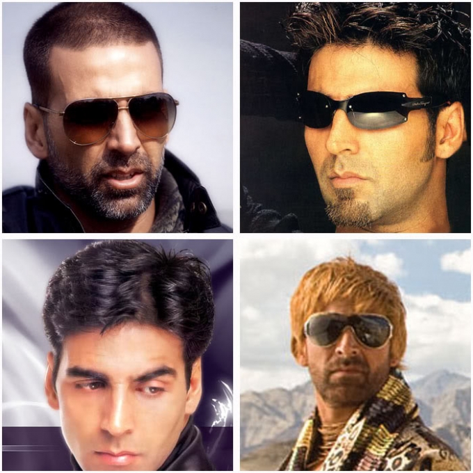 Bollywood inspires us whether it is fashion or hairstyle or any dialogue or thought! With the time and the changing trends, every star practices a severe transformation to don a fresh look for different Bollywood projects. People try to adopt the stars' styles in their daily outlook. Hairstyle makes an important part of it. Check out Salman Khan, Shahrukh Khan, Aamir Khan, Akshay Kumar and other actors different Hairstyle. Salman Khan,Shahrukh Khan,Aamir Khan,Akshay Kumar,different Hairstyle,celebs different Hairstyle,celbs Hairstyle,salman khan Hairstyle,shahrukh khan Hairstyle