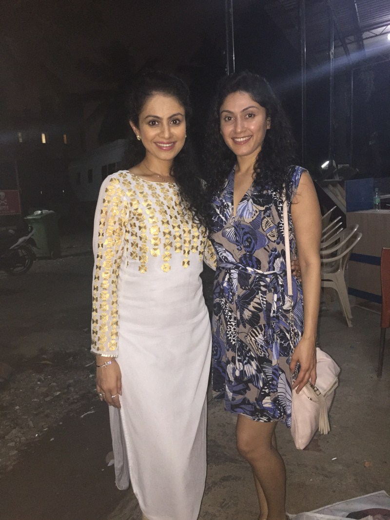 Actresses Manasi Parekh and Manjari Fadnis have been friends for over a decade now and their friendship goes back to their days when they had met on the sets of a reality show. Manjari Fadnis,Manasi Parekh,Manjari Fadnis surprises Manasi Parekh