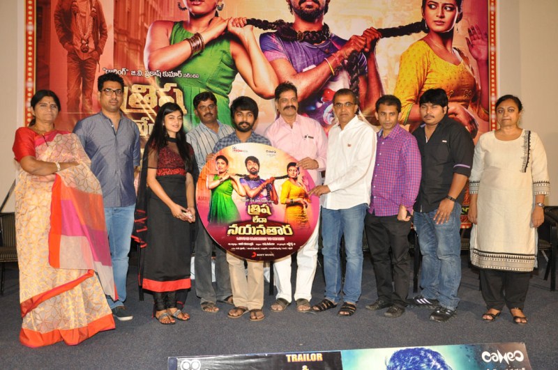 Trisha Leda Nayanatara movie audio launch event held at Hyderabad. Actor GV Prakash Kumar, Actress Anandhi, Sai Karthik, T Prasanna Kumar, Adhik Ravichandran, Bekkam Venugopal, Shobha Rani and Others graced the event. GV Prakash,Anandhi,Sai Karthik,Trisha Leda Nayanatara audio launch,Trisha Leda Nayanatara,Trisha Leda Nayanatara audio launch pics,Trisha Leda Nayanatara audio launch images,Trisha Leda Nayanatara audio launch photos,Trisha Leda Nayanatara audio launch st