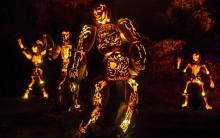 The annual Great Jack O' Lantern Blaze in New York showcases over 7,000 hand carved illuminated Jack O' Lanterns.