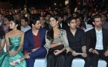 The opening ceremony of Mumbai Film Festival (MAMI) 2015 grand event held at Mumbai's Gateway of India. Hrithik Roshan, Alia Bhatt, Katrina Kaif, Sidharth Malhotra, Nita Ambani, Mukesh Ambani, Ayan Mukherji, Kangana Ranaut, Jacqueline Fernandez, Devendra Fadnavis, Aditya Roy Kapur, Vidya Balan, Kiran Rao, Abhishek Bachchan and many were spotted chilling during the event.