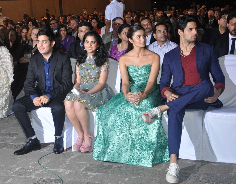 The opening ceremony of Mumbai Film Festival (MAMI) 2015 grand event held at Mumbai's Gateway of India. Hrithik Roshan, Alia Bhatt, Katrina Kaif, Sidharth Malhotra, Nita Ambani, Mukesh Ambani, Ayan Mukherji, Kangana Ranaut, Jacqueline Fernandez, Devendra Fadnavis, Aditya Roy Kapur, Vidya Balan, Kiran Rao, Abhishek Bachchan and many were spotted chilling during the event. 17th Mumbai Film Festival opening ceremony,17th Mumbai Film Festival,MAMI,MAMI 2015,Hrithik Roshan,Alia Bhatt,Katrina Kaif,Sidharth Malhotra,Nita Ambani,Mukesh Ambani,Ayan Mukherji,Kangana Ranaut,Jacqueline Fernandez,Devendra Fadnavis,Aditya Roy Kapur,Vid
