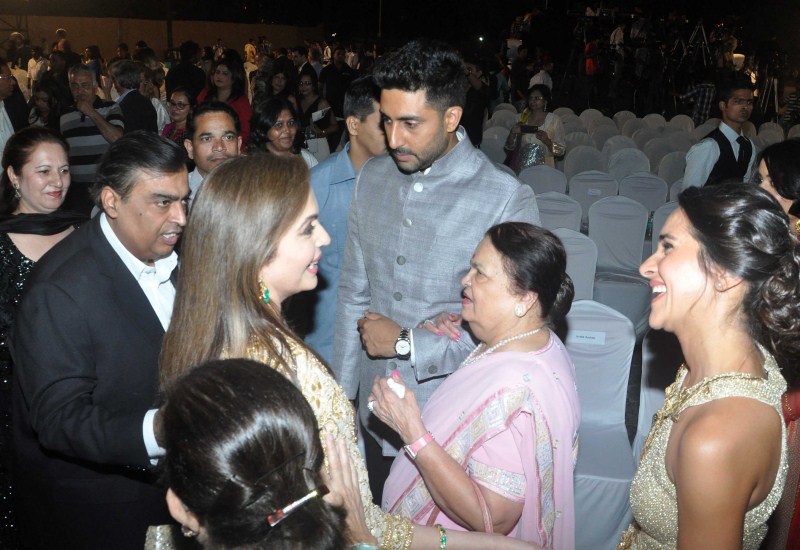 The opening ceremony of Mumbai Film Festival (MAMI) 2015 grand event held at Mumbai's Gateway of India. Hrithik Roshan, Alia Bhatt, Katrina Kaif, Sidharth Malhotra, Nita Ambani, Mukesh Ambani, Ayan Mukherji, Kangana Ranaut, Jacqueline Fernandez, Devendra Fadnavis, Aditya Roy Kapur, Vidya Balan, Kiran Rao, Abhishek Bachchan and many were spotted chilling during the event. 17th Mumbai Film Festival opening ceremony,17th Mumbai Film Festival,MAMI,MAMI 2015,Hrithik Roshan,Alia Bhatt,Katrina Kaif,Sidharth Malhotra,Nita Ambani,Mukesh Ambani,Ayan Mukherji,Kangana Ranaut,Jacqueline Fernandez,Devendra Fadnavis,Aditya Roy Kapur,Vid