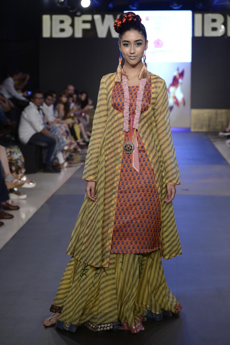 The Gionee India Beach Fashion Week started with a successful show by Designer Anupamaa Dayal. India Beach Fashion Week,India Beach Fashion Week 2015,Swayamvar collection,Swayamvar,Swayamvar fashion event,fashion event,fashion show