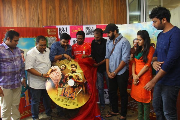Tamil Movie 144 Audio Launch event held at Suryan FM in Chennai. Mirchi Siva, CV Kumar, Abinesh Elangovan, Ashok Selvan and others graced the event. 144 audio launch,144,tamil movie 144,Mirchi Siva,Ashok Selvan,Muniskanth,Oviya,Shruthi Ramakrishnan,144 audio launch pics,144 audio launch images,144 audio launch photos,144 audio launch pictures,144 audio launch stills