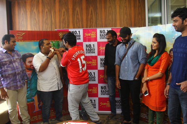 Tamil Movie 144 Audio Launch event held at Suryan FM in Chennai. Mirchi Siva, CV Kumar, Abinesh Elangovan, Ashok Selvan and others graced the event. 144 audio launch,144,tamil movie 144,Mirchi Siva,Ashok Selvan,Muniskanth,Oviya,Shruthi Ramakrishnan,144 audio launch pics,144 audio launch images,144 audio launch photos,144 audio launch pictures,144 audio launch stills