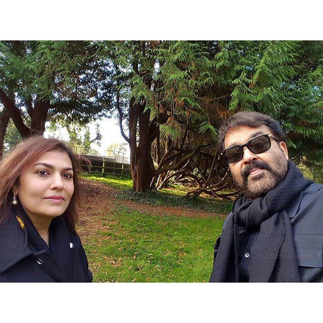 Mohanlal, who was last seen in the Malayalam film 'Kanal' is holidaying in London with his wife Suchitra. Mohanlal,Mohanlal holiday pictures,Mohanlal in london,Mohanlal recent tour photos,mohanlal suchitra trip photos