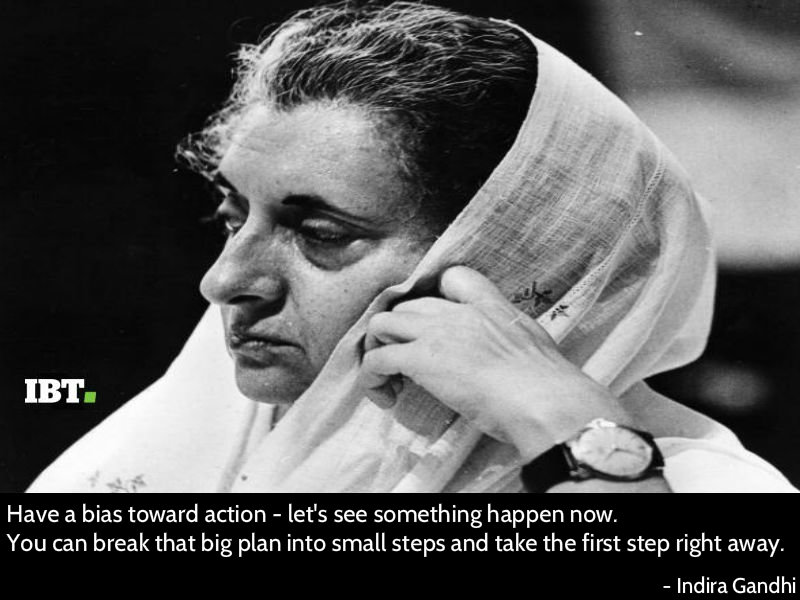 Indira Gandhi death anniversary: Inspiring quotes by the first female PM of India Indira Gandhi,Indira Gandhi death anniversary,Indira Gandhi quotes,Indira Gandhi top quotes,Indira Gandhi messages