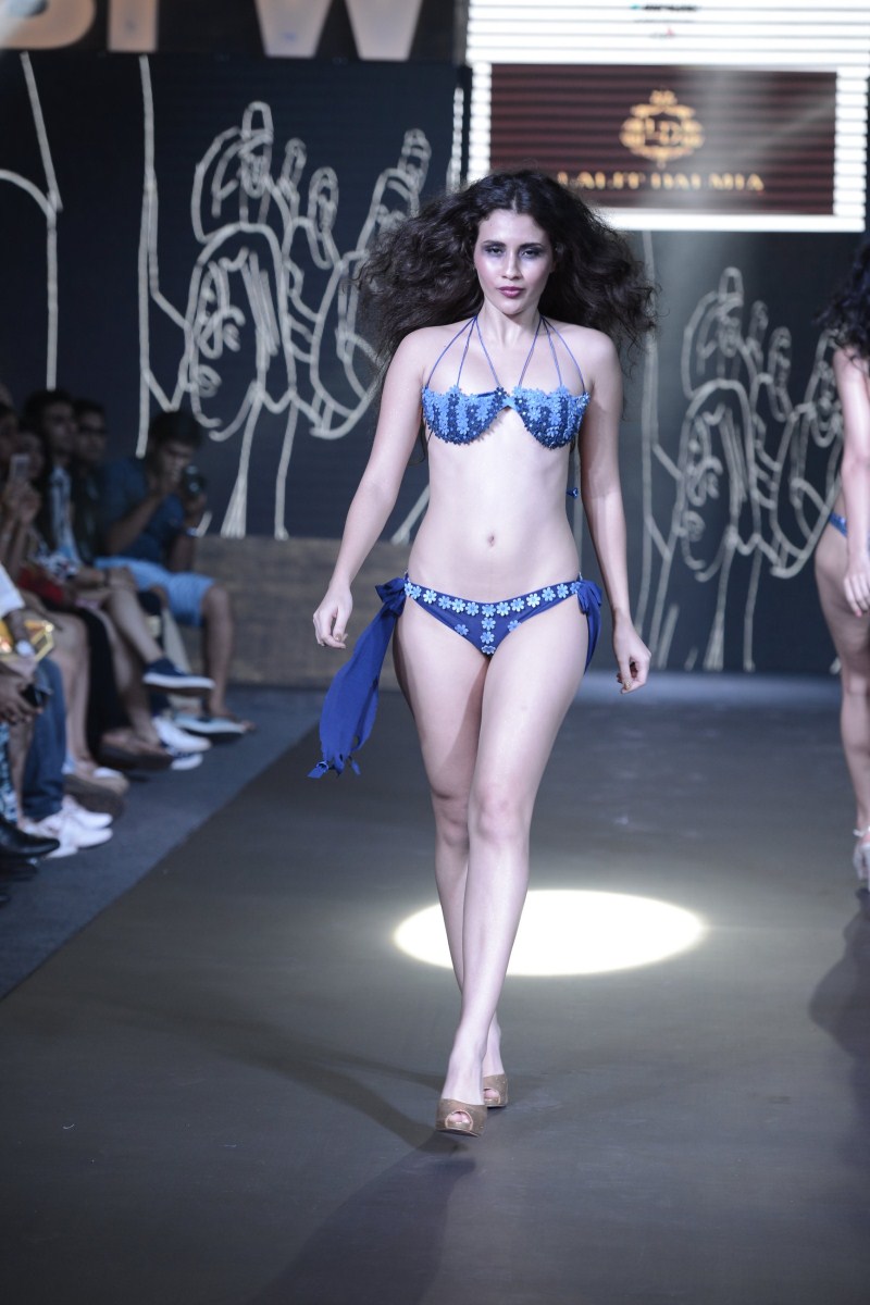 First Ever Zombie themed Indian wedding concept presented by Lalit Dalmia at Gionee India Beach Fashion Week event. Gionee,Swim Wear,Swim Wear fashion,Bridal Wear,Bridal Wear Fashion,Bridal Wear Fashion Event,India Beach Fashion Week event,swim suit,bikinis,bikinis fashion