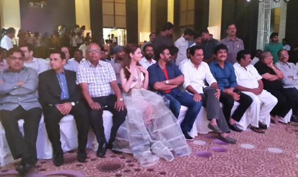 The third press conference of IIFA Utsavam event held at Park Hyatt in Hyderabad today (3 November). South Indian actor Kamal Haasan, Venkatesh, Nagarjuna, Allu Sirish, actress Tamannaah Bhatia graced the event.
