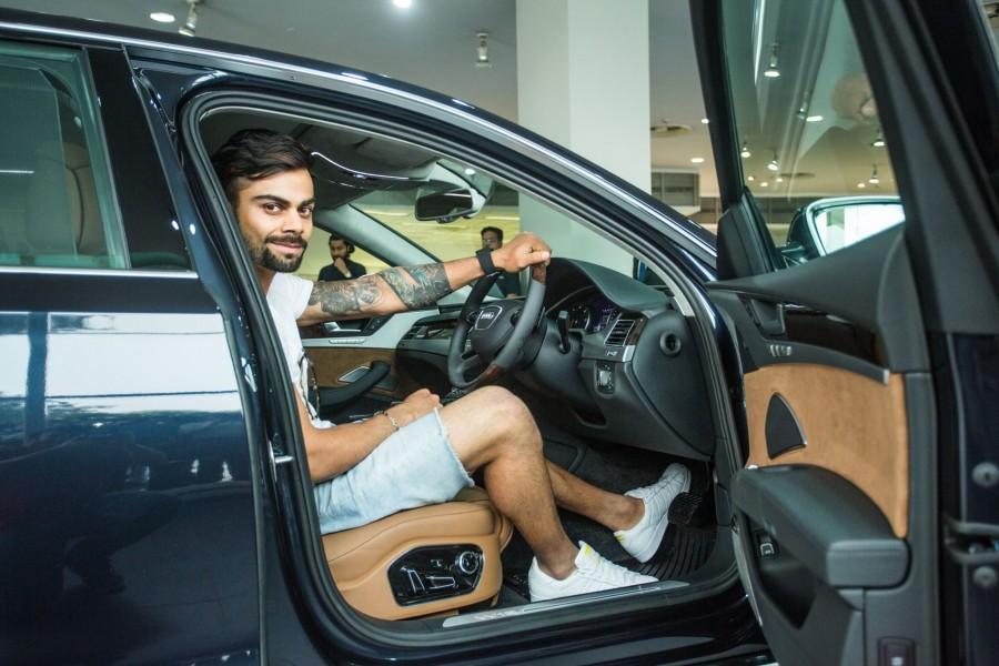 The latest acquisition is Kohli's fourth car from Audi India Viral Kohli,Virat Kohli A8,Virat Kohli car collection,Virat Kohli new Audi A8 W12,Virat Kohli new car