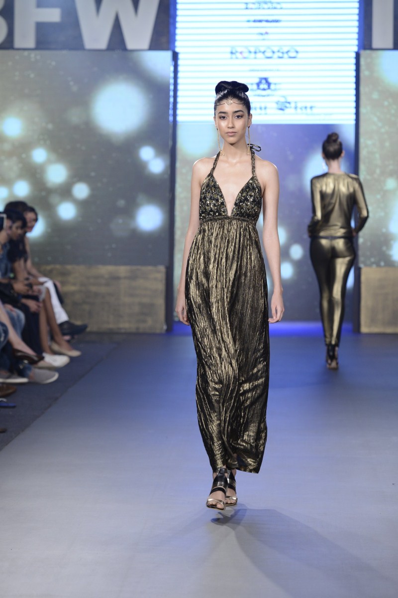 A magnificent showcase of resort wear presented by versatile designer Rocky Star was a fitting finale to a glamorous second day at the Gionee India Beach Fashion Week. GIBFW S2,GIBFW S2 Finale,Designer Roposo,Roposo,India Beach Fashion Week,India Beach Fashion Week 2015,IBFW,IBFW 2015,Gionee India Beach Fashion Week