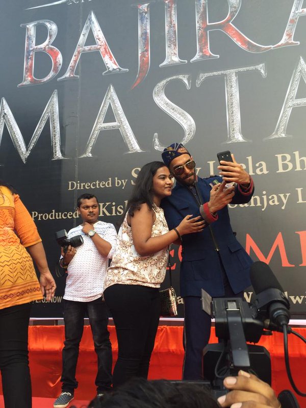 Bajirao Mastani is an upcoming Indian historical romance film produced and directed by Sanjay Leela Bhansali. Ranveer Singh, Deepika Padukone and Priyanka Chopra in the lead role. Ranveer Singh,Bajirao Mastani first look poster,Bajirao Mastani poster,Ranveer Singh reveals Bajirao Mastani first look poster,Ranveer Singh's Bajirao Mastani first look poster,Bajirao Mastani,Deepika Padukone