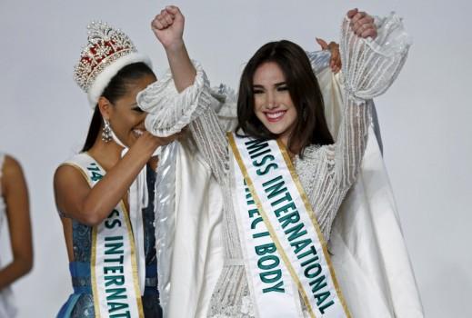 Trixie Maristela crowned as Miss International Beauty 2015 which held in Tokyo.